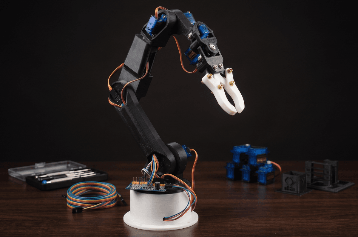 Image of the Dum-E robotic arm project